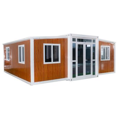 China factory custom 20ft 40ft portable prefabricated houses 40 ft expandable mobile Folding container prefab home for australia for sale