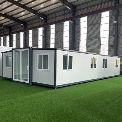 China Wind Proof Expandable Container House Earthquake Resistance 40ft Container Home for sale