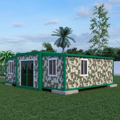 China Luxury Prefabricated Expandable Container House Customized With Steel Door for sale