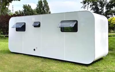 China Luxe kleine Apple Cabin Container Houses Staalstructuur Modulaire prefab huizen Prefab Apple Pod House Te koop