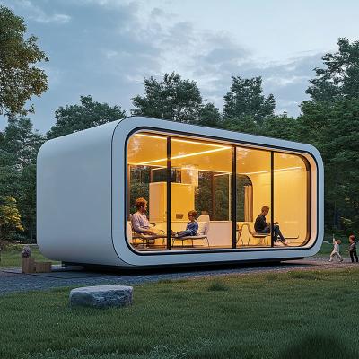 Chine Luxueuse maison miniature préfabriquée moderne d'entretien facile pour résidence à vendre