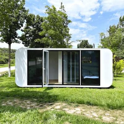 China Contemporary Apple Cabin House Weather Proof Modern Container Homes for sale