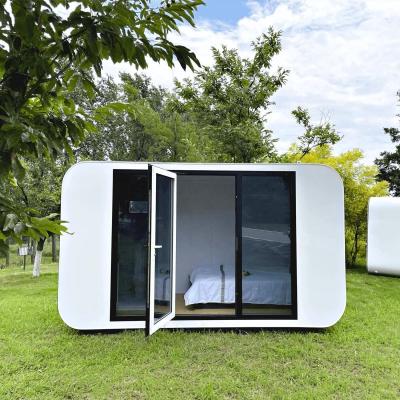 China Anpassbares Apple Cabin Haus Luxus modernes Containerhaus Stahlrahmen zu verkaufen