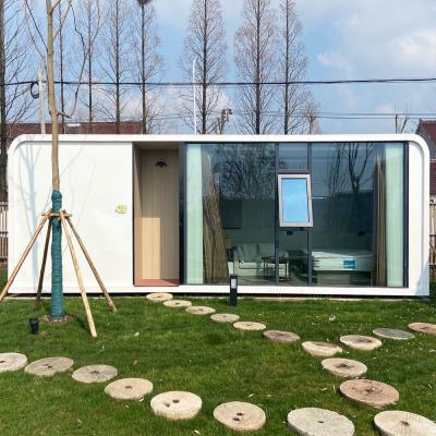 China Modern Luxury Office Pod Aluminum Frame Prefabricated Soundproof Office Pod Work Cabin Apple Cabin for sale