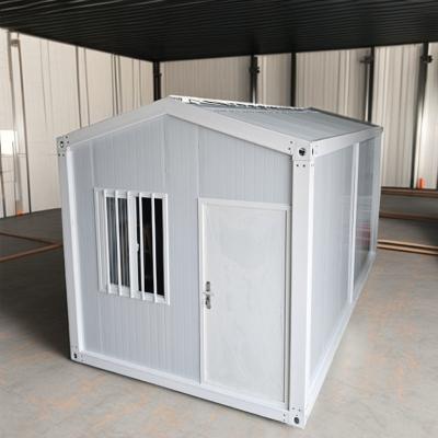 China Mini almacén personalizado Casa de contenedores prefabricada estructura a prueba de viento en venta