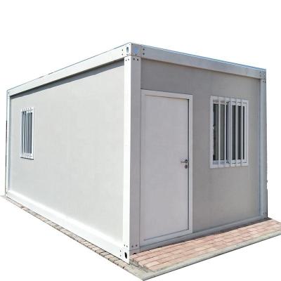 China 20ft geavanceerd modern flat pack container huis wandpaneel met EPS sandwich paneel Te koop