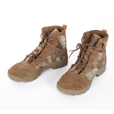 China New Design Boots Desert Leather Rise Military Combat Boots Waterproof for sale