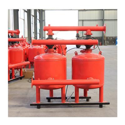 China Automatic backwashing Durable and corrosion-resistant High quality automatic backwashing sand and gravel filter for agricultural water and fertilizer irrigation filtration system for sale