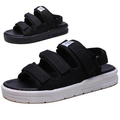 China Fashion& Casual floor price large size men's shoes 2021 new soft-soled beach shoes with detachable heel and dual-use outdoor sandals and slippers for sale