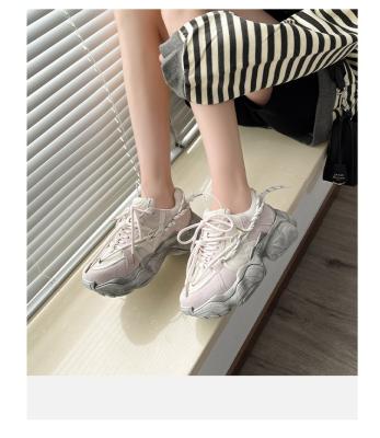 China TN maximum old fashion shoes 2021 new thick-soled increased sports shoes mesh breathable ladies color sneakers for sale