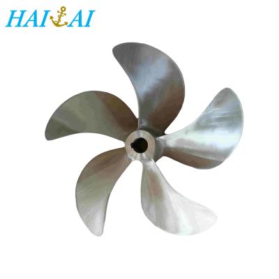 China Marine Customized 5 Blade Bronze Boat Propeller for sale