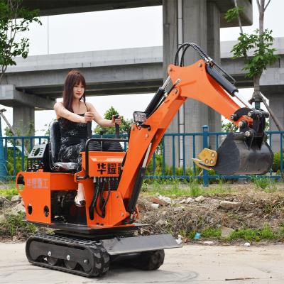 China Chinese Cheap Price Easy Operation Digger Crawler Mini Excavator 0.8ton For Sale for sale