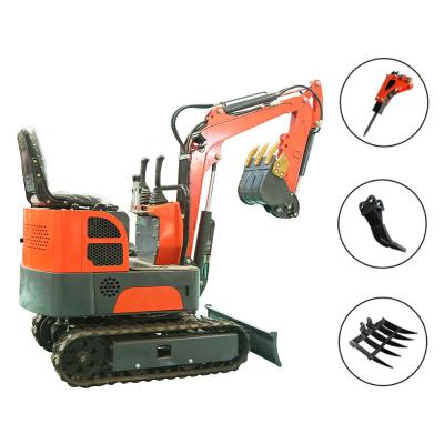 China Easy Operation China Hydraulic Crawler Digger 0.8ton Mini Micro Excavator China Manufacturer for sale