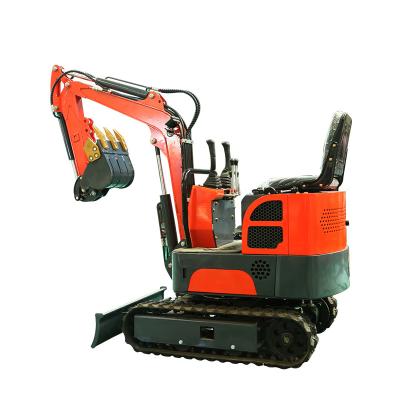 China Cheap Chinese Excavator 0.8ton Easy Operation Small Mini Excavator For Sale for sale