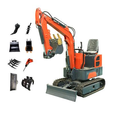 China Easy Digging 0.8t 1ton Operation Yard Mini Crawler Excavator For Sale for sale