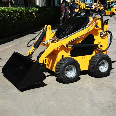 China Easy Operation Euro 5 Manufacturer CE EPA China Small Skid Steer Loader Mini Wheel Loader For Sale Skid Loaders Fast Delivery for sale