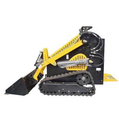 China Quality Low Price Easy Operation Size Mini Skid Steer Crawler Loader Diesel Engine with 4 in 1 Bucket for Sale for sale