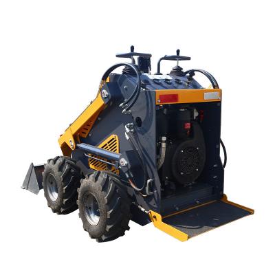 China Free Shipping Cheap Mini Skid Steer Loader Attachment Mini Skid Steer Diesel Loader Engine Skid Wheel Easy Operation EPA for sale