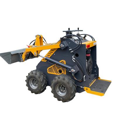 China Easy Operation New Arrival Mini Wheel Loader Machinery Skid Steer Earthmoving Loader for sale