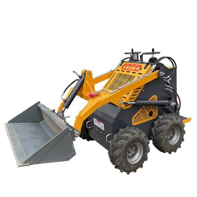 China China High Quality Easy Operation Micro Attachment Hydraulic Mini Skid Steer Loader For Farm for sale