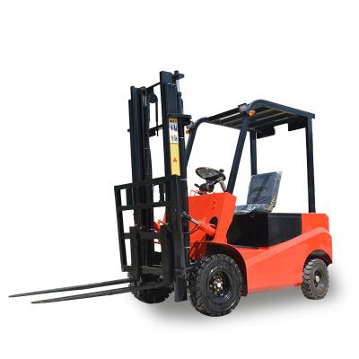 China Easy Operation Battery Operated Mini Forklift 1.5 Ton 2 Ton 3 Ton Small Four Wheel Electric Forklift With Side Shifte For Sale for sale