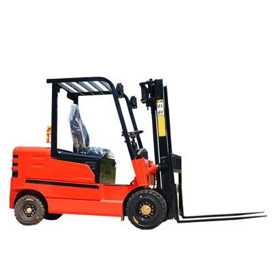 China Easy Operation Battery Operated Mini Forklift 1.5 Ton 2 Ton 3 Ton Small Four Wheel Electric Forklift With Side Shifte For Sale for sale