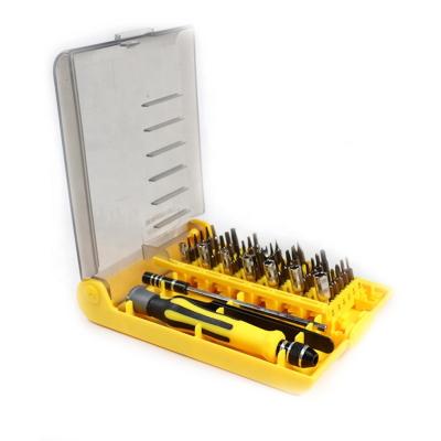 China Multibit 45 in 1multi Bit DIY Tool Socket Wrench Screwdriver Set for sale