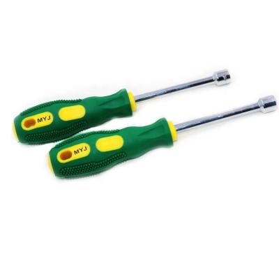 China Jump Resistance Ratchet Handle Hot Selling Hex Screwdriver Nut Screw Drivers for sale