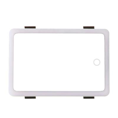 China Lighted Car Sun Visor Vanity Makeup Mirror With LED Lights Cosmetic Mirror Sun-shading Mirror for sale