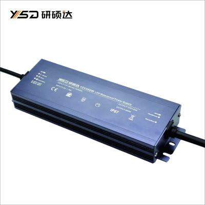 China LED Strip Light SMARTS Led 12v300w IP67 LED Power Supply AC90~132V or AC180~264V LED Street Light Driver CE ROHS Constant Voltage for sale