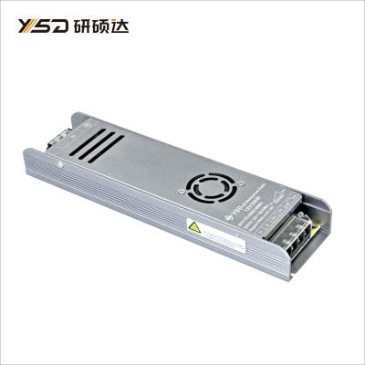 China YSD 300w IP20 triac dimmable led driver 0-10V 12v 24v led power supply for strip light BRI certificate led driver 245*63*29mm for sale