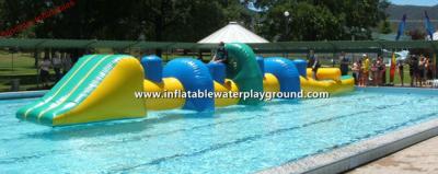 China Outdoor Water Toys Inflatable Obstacle Course Games For Kids / Adults for sale