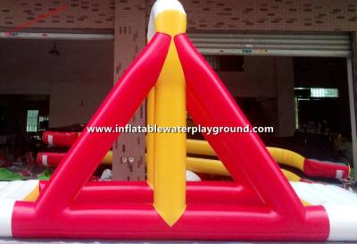 China Commercial Inflatable Water Games Rentals , Yellow / Red Inflatable Swing for sale