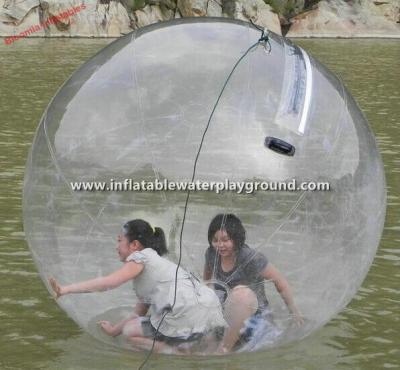 China Burbuja inflable flotante Balll de la bola del agua del PVC de 1m m que camina para el juego de la piscina en venta