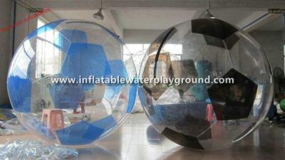 China TPU Soccer Inflatable Water Walking Ball , Water Walker With Durable Rope Cord for sale