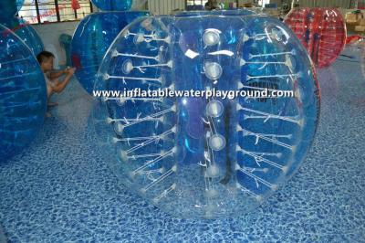 China Bola de parachoques inflable durable modificada para requisitos particulares que camina en bola de la burbuja del agua en venta