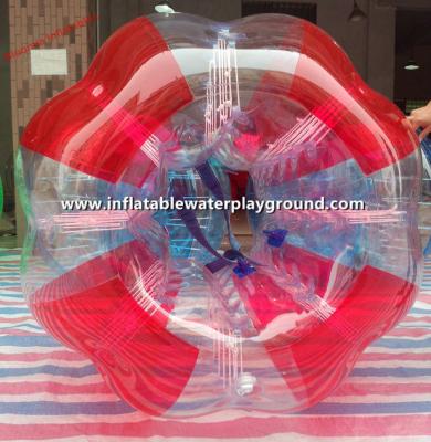 China Football Games PVC Inflatable Rolling Bubble Ball For Kids And Adult for sale