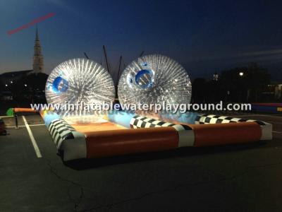 China 0.7mm TPU Inflatable Zorb Ball , Body Zorbing Ball Rental For Kids Fun Sports for sale