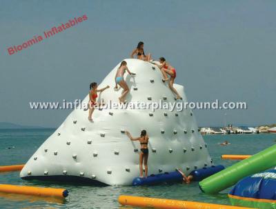 China Large Iceberg Inflatable Water Toys Outdoor Sea Inflatable Water Climbing Wall for sale