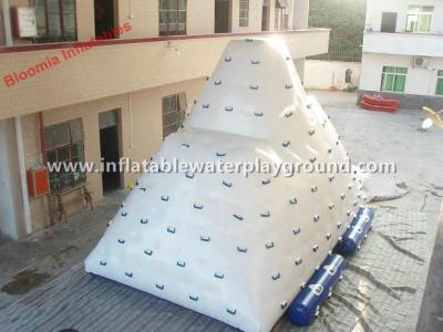 China Big 7mL Water Iceberg Inflatable Water Climbing Wall For Floating Aqua Parks for sale