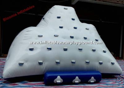 China Commercial Floating Inflatable Iceberg Water Toys For Lake , 0.9mm PVC Tarpaulin for sale