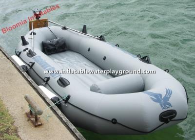 China Lightweight Floating Inflatable Raft Boat Fishing , Motorized Inflatable Power Boats for sale