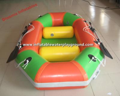 China Commercial Grade Inflatable Whitewater Raft Boat With Oar , Lightweight for sale