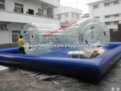 China rodillo inflable largo del agua de los 2.8m/rodillo que camina del agua para la piscina en venta