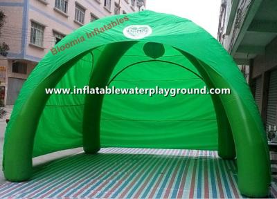 China Green 4 Man Festival Inflatable Tent Inflatable Lawn Tent Rentals for sale