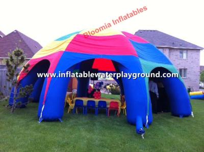 China Durable Rain Proof Inflatable Tent , Inflatable Event Tent With 0.6mm PVC Tarpaulin for sale