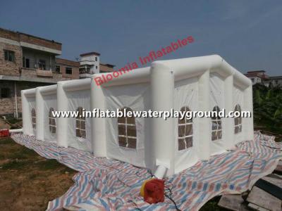 China Commercial Inflatable Wedding Tent / Inflatable Family Tent With Windows for sale