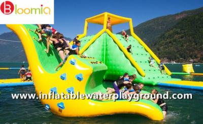 China Totter inflable fresco del tobogán acuático de los niños de los juegos del agua para los parques de la aguamarina del lago en venta