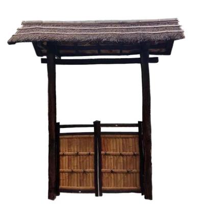 China Garden Fence bamboo outdoor fence with mountings floor nature reed panels mini mat live bamboo fence for sale