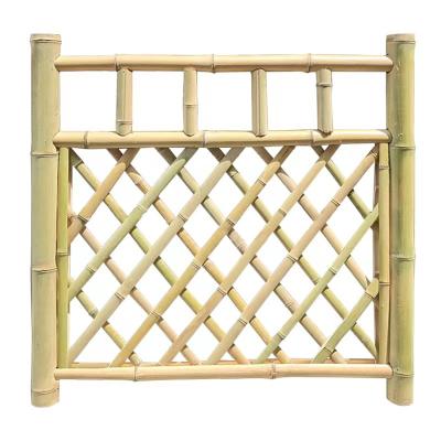 China Garden Fence artificial bamboo for decoration base garden ornaments panel panels plant fence for sale